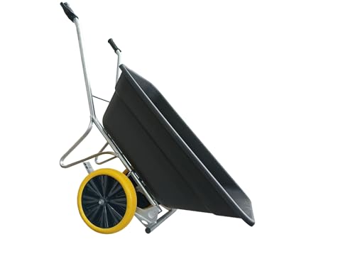 Schubkarre Kelberg Farmer 270L Schubkarre Heukarre Silokarre Pferdekarre PU Lite