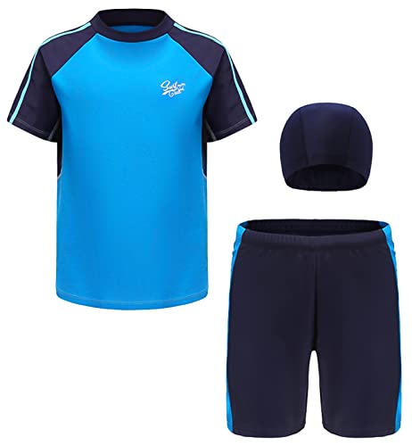 Trajes de baño con gorro de natación Maeau A563 para deportes de niños