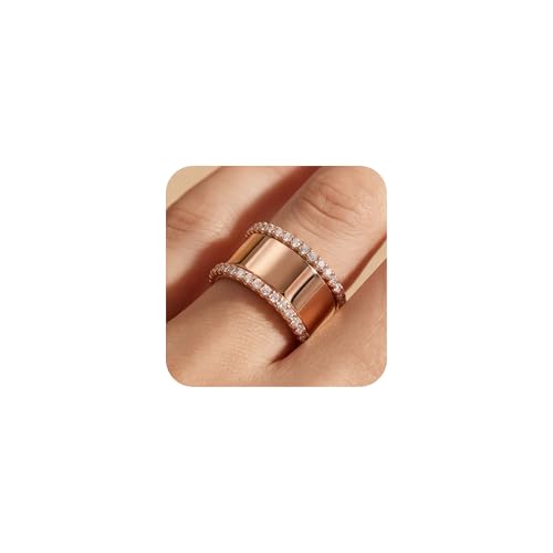 MIUSISHIYU Oura Ring Gen 3 & Gen 4�p�X�^�b�L���O�����O - 18K�S�[���h&�V���o�[CZ�͑��_�C�������h�o���h�A�X�^�b�J�u���X�}�[�g�����O�R���p�j�I�����f�B�[�X&�����Y?���z�I�ȃW���G���[�M�t�g�Z�b�g, 6, ����, �L��
