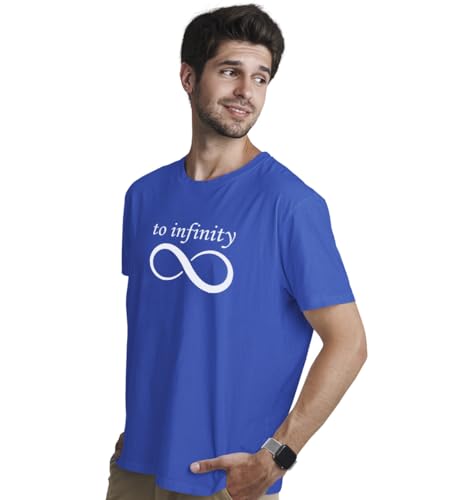 Image of INDISSH Couple Love Printed Matching 100% Cotton Tshirt for Men and Women - CPN-Infinity