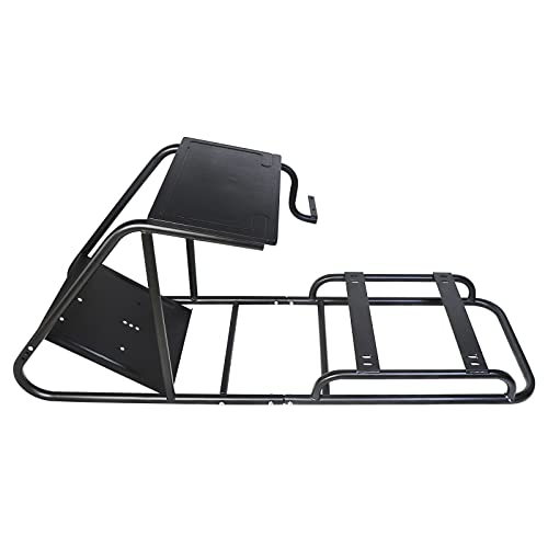 Nejoney Driving Simulator Seat Adjustable, Racing Simulator Seat with Gear Shifter Mount, Driving Gaming Seat match for Logitech G25G27G29G920, Racing Wheel Stand Cockpit Racing Simulator Seat