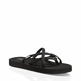 Teva Kobiety Olowahu Sandały, Czarny, 38 EU