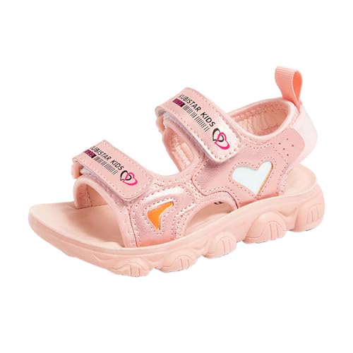 IWIHMIV Girls Sandals Sandals for Kids Kids Cute Comfortable Thick Soled Light-Weight Adjustable Straps Summer Sandals
