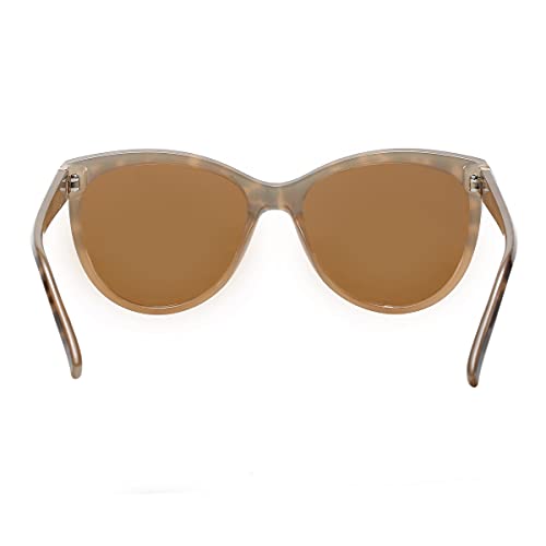 Piranha Adelide Women's Polarized Sunglasses with Painted Tortoise Cat Eye Frame4