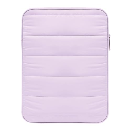 MoKo 9-11 Inch Tablet Sleeve Case, Universal Fit for iPad Air 5/4, iPad 10/9/8, iPad Pro 11/M1/M2, Galaxy Tab S8/S9, Light Purple