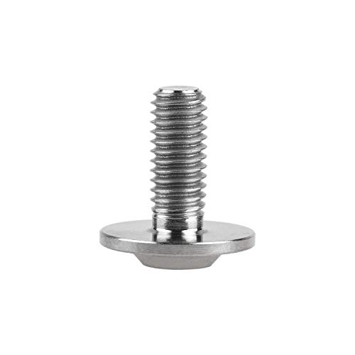 Image of Titanium Torx Head M6 x15 20mm Bolt Screw for Bicycle Motorcycle Car Modification Pack of 6 (Normal Titanium, M6x15mm)