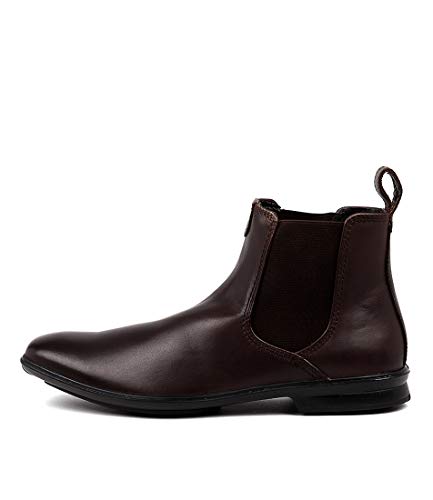Hush Puppies Men's Chelsea Boots, Mahogany, UK 9.5/US 10.5
