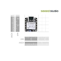 Seeed Studio XIAO BLE Nordic nRF52840 für Arduino/MicroPython/CircuitPython, Bluetooth 5.0 NFC und ZigBee mit Onboard-Antenne, maschinelles Lernen – Ansicht 6
