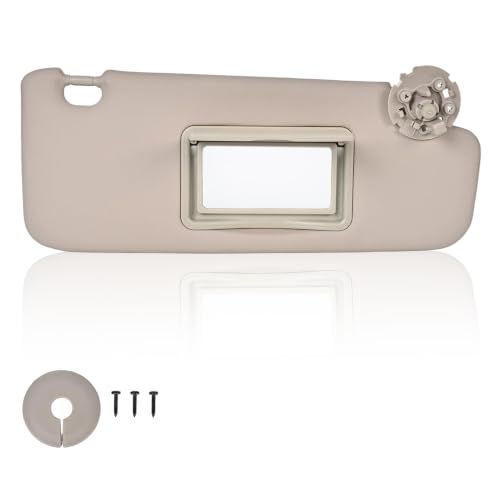 EKLN Sun Visor Passenger Side 95034256 Fit for 2011-2019 Chevy Cruze Beige