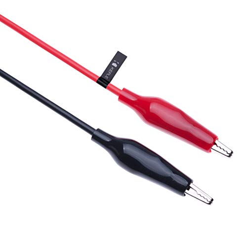 Krokodilklemmen Elektrisch geïsoleerde draad Multimeter Meetsnoeren Krokodillenklembeugels Dubbelzijdige… - Image 3