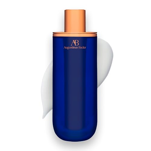 Augustinus Bader The Serum – Luxury Hydrating Anti-Aging Face Serum – Boosts Firmness, Smooths Fine Lines & Evens Skin Tone – Complete Set (Refillable Ceramic Base) – 30 ml / 1 fl oz