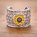 UltraScope Crystal Stethoscope Charm - Sunflower