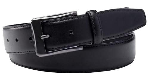 KM Legend Men's Leather Dress Belt-for Work Business and Casual4