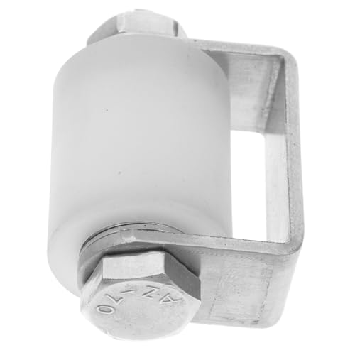HOMSFOU Rouleau De Guidage Pour Portail Coulissant En Acier Inoxydable Avec Roulements Silencieux Et Support Intégré 2.36X1.57X1.10 Pouces Pour Portails...