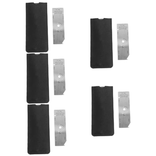 Didiseaon 5 Piezas medidor de soldadura vwac medidores marinos para medidor de soldadura simple paquimetro sisometro herramientas de soldadura inspección de soldadura Acero inoxidable