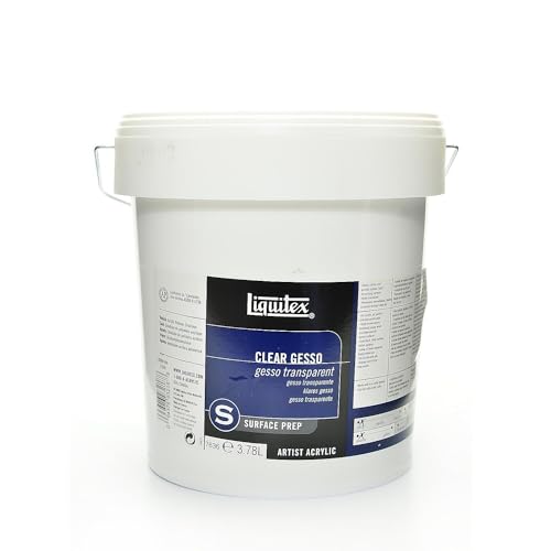 Liquitex Professional Clear Gesso Surface Prep Medium, 3.79 l