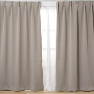 アイリスプラザ（IRIS PLAZA）  1級遮光カーテン 丈135cm 2枚組 幅100cm×丈135cm 2枚セット 1,432円！プライム会員は送料無料！