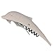 Taisuko Bottiglia di Vino Opener Delfino Forma Multifunzionale apribottiglie di Birra (Beige)