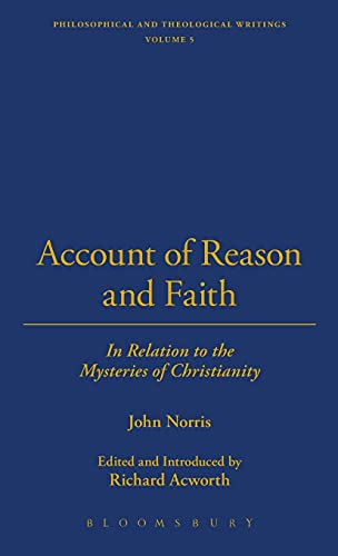 Account Of Reason And Faith (Thoemmes Press - Thoemmes Library of British Philosophers)