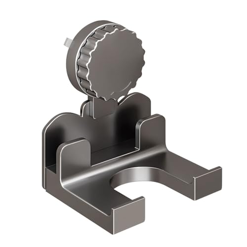 DONGKER Support Mural pour Sèche-Cheveux,Support pour Sèche-Cheveux avec Ventouse pour Habiller Les Salles de Bain,Salons de Coiffure