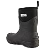 Savage Island Neoprene Lined All-Weather Short Wellington Boots - Waterproof Field Wellies - Black, UK 8 #3