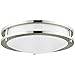 Sunlite LFX/DCO12/BN/15W/E/D/40K 4000K LED 15W Decorative Brushed Nickel Ceiling Light Fixtures, 12", Cool White