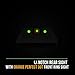 Night Fision Tritium Night Sight Set for CZ USA P-07/P-09 - Orange Front Ring, U Notch Black Rear Rings