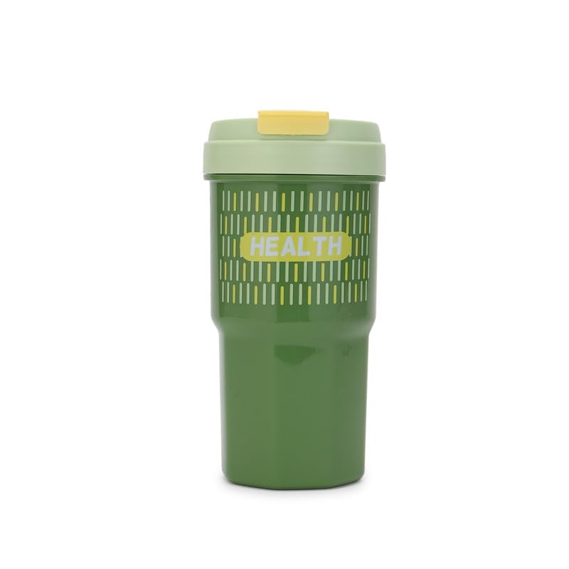 Image of Lunch Boxes 600 ml with 500ml Water Bottle Combo| Plastic 3 Compartment Leakproof Bento Box for School Picnic Office Boys and Girls - BPA Free - 4-Side Lock (Color - Green)