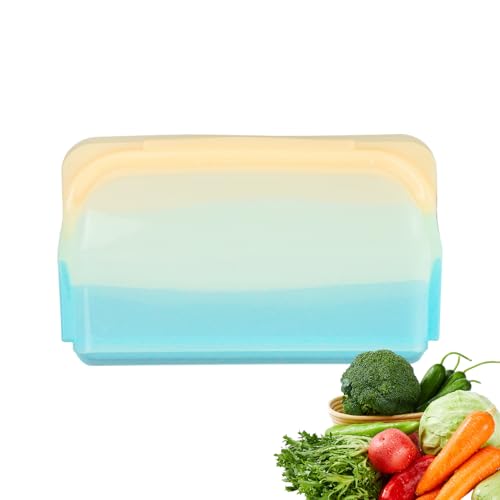 Bolsas Para El Congelador De Galones - Bolsas De Almacenamiento De Alimentos Reutilizables | Bolsase De Almacenamiento De Alimentos Gratis | Lavavajillas Seguro | Bolsa Resellable A Prueba De Fugas Ad