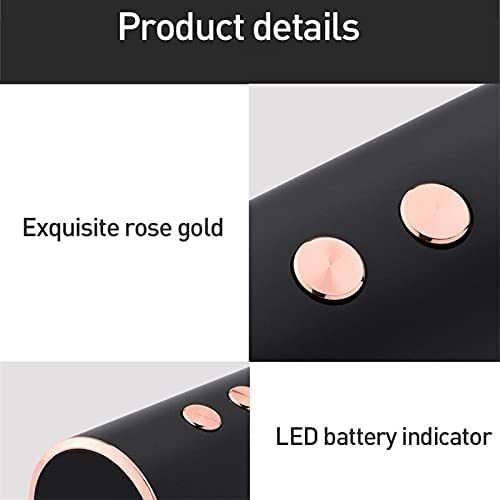 Juego de abrebotellas de vino eléctrico, sacacorchos automático con cortador de papel de aluminio y diseño recargable por USB, herramienta esencial para bar de cocina para camareros y uso doméstico