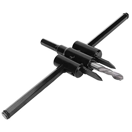 Kit cortador de agujeros ajustable para drywall 30-200mm miniatura 7
