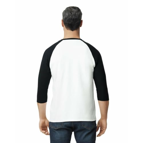 Gildan Adult Heavy Cotton 3/4 Raglan T-Shirt, Style G5700, 2-Pack3