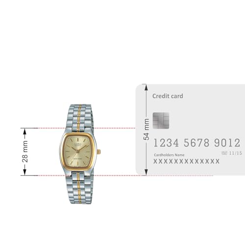 Image of Casio Enticer Ladies Analog Gold Dial Women LTP-1169G-9ARDF (A2272)