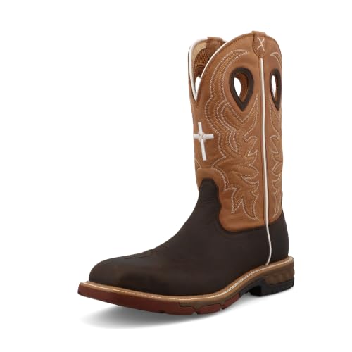 Image of Twisted X Men's 12 inch Pull On Alloy Toe Western Work Boot
