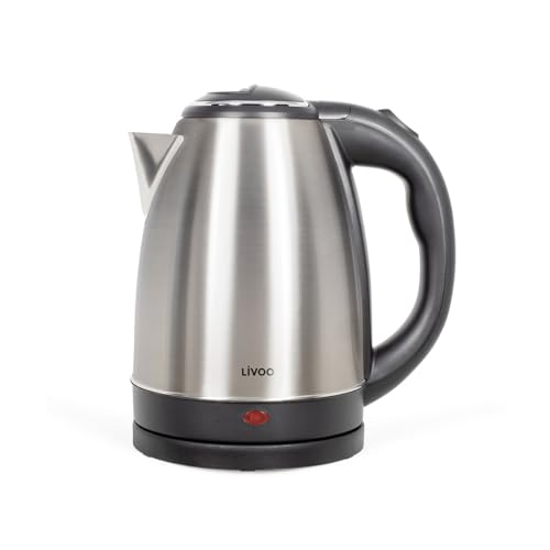 Bouilloire - LIVOO - DOD207-1500 W - 1,8 L - Socle 360° - Acier inoxydable