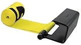 Security Chain Company CC4605 5' Yellow 4' Tow Strap with Roll-Off Container Hook Assembly