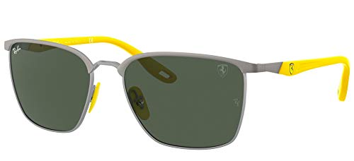 Image of Ray-Ban Unisex Rb3673m Scuderia Ferrari Collection Square Sunglasses