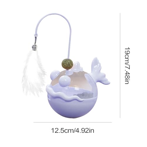 Pluma para gatito de interior y dispensador contra el estrés 6
