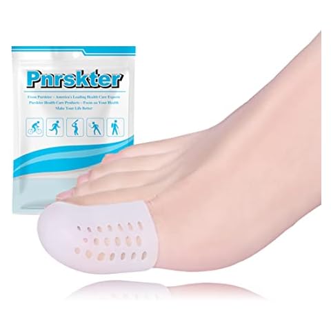 Gel Toe Caps Toe Protectors Breathable Toe Sleeves, New Material，for Blisters, Corns, Hammer Toes, Toenails Loss, Friction Pain Relief and More (10 PCS for Big Toe) Cover