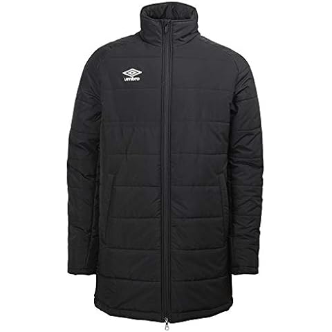 UMBRO Unisex Padded Quilted Jacket, Black Cover