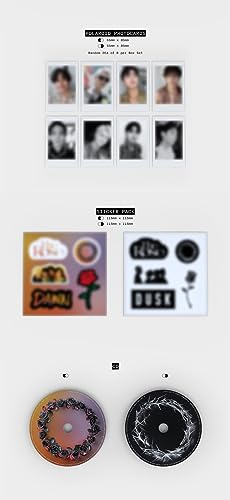 The Rose DUAL CD album K-pop version DAWN scellé avec photobook - 3
