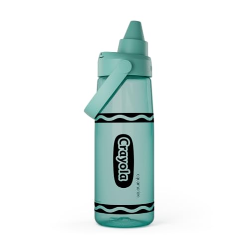 CamelBak Crayola Chug Water Bottle, Tritan Renew, Limited Edition Lid, Aquamarine, 25oz