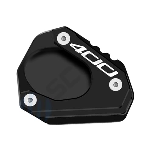 Plaque extension béquille moto Kawasaki Ninja 500 en aluminium CNC premium