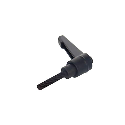 Image of Othmro M5 Thread 50mm Handle Length 25mm Screw Length Black Aluminum Alloy Adjustable Lever Handle Clamping 1pcs