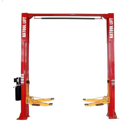 11,000 lbs Clearfloor 2 Post Car Lift Industrial Professional Carjackers Automotive Hydraulic Electric Automotive Vehicle Hoist for Garage Shop Symmetric