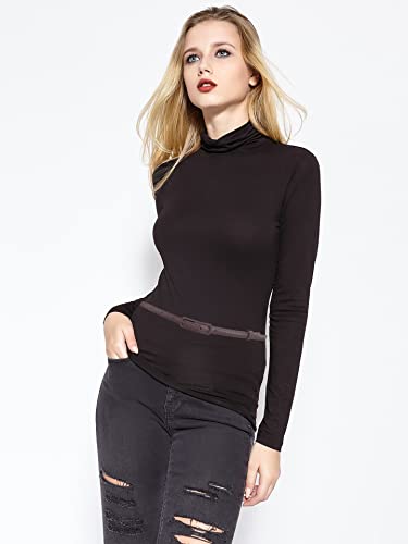 COTIM COYIN Skinny Leather Belt for Women, Waist Belt with Buckle For Dress Jeans-Ladies3