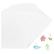pangdapengpeng 20 Stück Schrumpffolie Durchscheinend A4, Schrumpfpapier Plastic, Matt Schrumpffolien, Schrumpffolienplatten Dicke 0.3mm für Machen Schlüsselanhänger, Ohrhaken (A4)