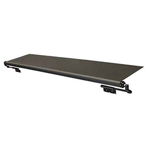 Solera 5000 Series Black Slide Topper RV Slide-Out Awning 7' (6'7" Fabric) 13.5 oz Vinyl Leak-Proof, 48" Extension, Roof, Sidewall Protection, Travel Trailer, 5th Wheel, Motorhome - V000168105 Cover