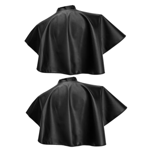 Capa impermeable para tinte de cabello 2 piezas negra miniatura 1