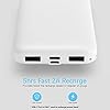 Miady 2-Pack 10000mAh Dual USB Portable Charger, USB-C Fast Charging Power Bank, Backup Charger for iPhone 15/14/13, Galaxy S23/22, Pixel and etc